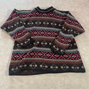 Croquet‎ Club Made in USA Diamond Pattern Sweater Men’s Medium